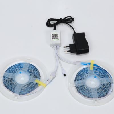 China Garden high performance home waterproof outdoor super bright bluetooth remote control led light strip for sale