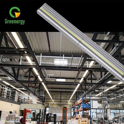 China Architectural Suspended Linear Suspended Light 4FT Linkable 40W 3000K/4000K/5000K Warehouse LED Channel CCT Selectable Led Linear Trunking System for sale