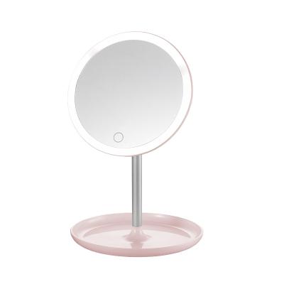 China modern hollywood cosmetic mirror led makeup vanity mirror with lights for sale