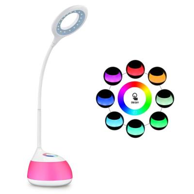 China New modern colorful lamp christmas refill dimmable gift led table light for sale