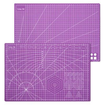 China Art Pottery Tool Modeling Accept Compliance Customize Cutting Mat Professional Rotating Cutting Mat Oem A4 Cutting Mat for sale