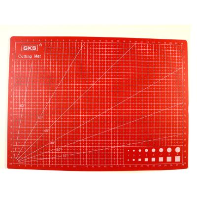 China Art Pottery Tool Modeling Customize 3Mm 3 Layer Cutting Mat For Quilting And Sewing Use OEM Green PVC Cutting Mat A4 for sale