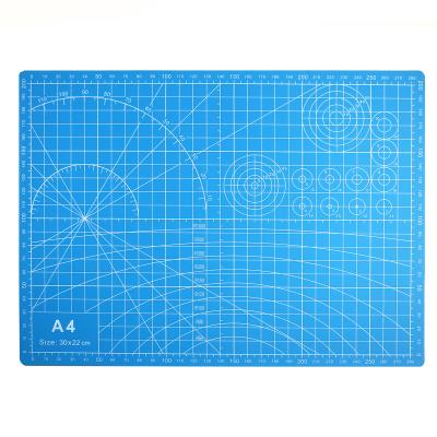 China Art Pottery Tool Modeling Full 360 Degree Self Curing PVC Cutting Mat Rotating Cutting Mat Art Supplies Plastic A4 Cutting Mat for sale