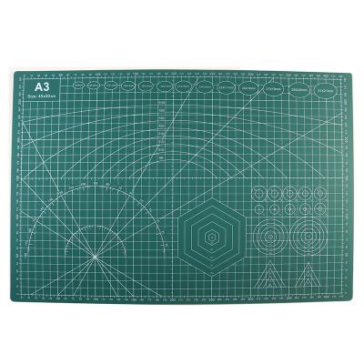 China Self Healing Mat Tools Self Healing Rotating Cutting Mat Art Supplies Adhesive A3 45X30Cm Diy Art Cutting Pottery Tool Modeling Durable Cutting Mat for sale