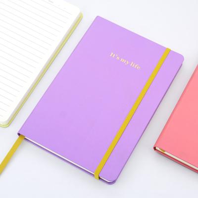 China Office& cheap good quality pu leather notebook fashionable school supplies promotion a5 personalized notebook for sale