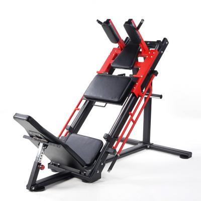 China Modern Home Gym Strength Training Equipment Commercial 2 In 1 45 Degree Leg Press Linear Bearing Squat Machines for sale