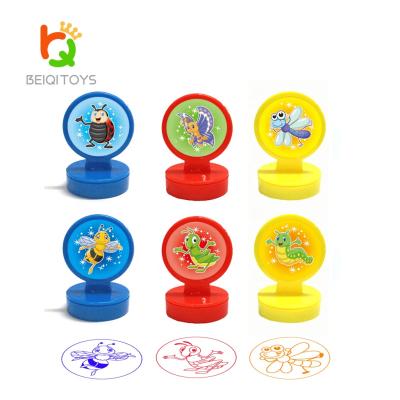 China Children's Toy Stamp Toys Manufacturer Supply Varies Set Small Stamps Toys Gift For Baby Mix Colors Mix Designs for sale