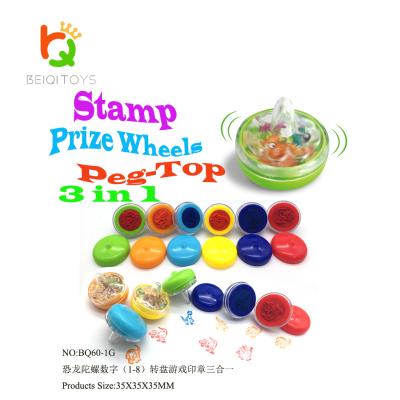 China little kids above ankle stamps for egg inking spinner stamps toys for eggs for sale