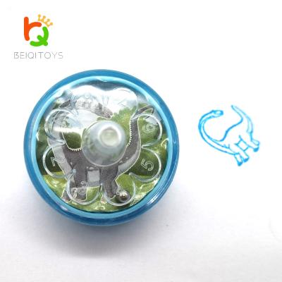 China Professional Children's Toy Stamp Dinosaur Children's Educational Above-the-Knee Game Wheels Toys for sale