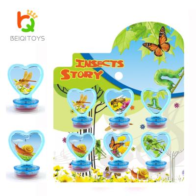 China Children's Toy 6 Count Kids Bug Stamps For Kids Bug Self Ink Stamps Fun Plastic Stamps For Kids for sale