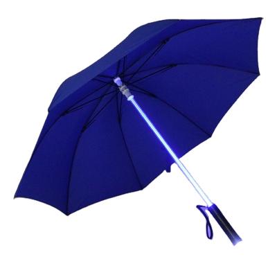 China Best New Arrival Chinese Factory Led Umbrella Fashion Gift Straight Automatic Sunscreen Umbrella Custom Umbrella for sale