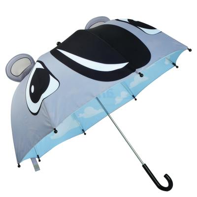 China Lovely Casual Double Canopy Kids Umbrella Safety Rain Gear Straight Umbrella For Kids for sale