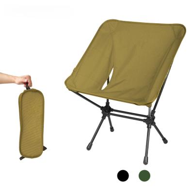 China Easy-carrying Customized Portable Foldable Lightweight 7075 Aluminium Frame Moon Camping Chair folding camping chair for sale