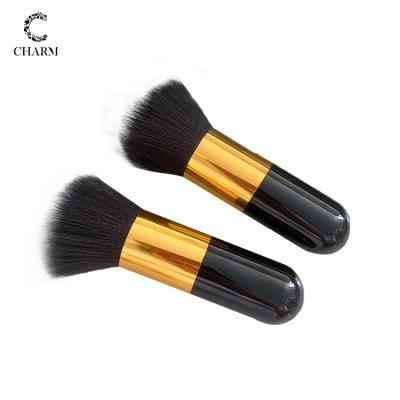 China Apply Basic Makeup Tool BB Cream Makeup Foundation Base Kabuki Wholesale Single Black Brush for sale