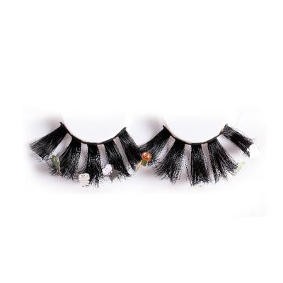 China Mink Lashes Vendor Halloween Vegan Professional False Eyelashes 3d Eyelash Extension Tools for sale