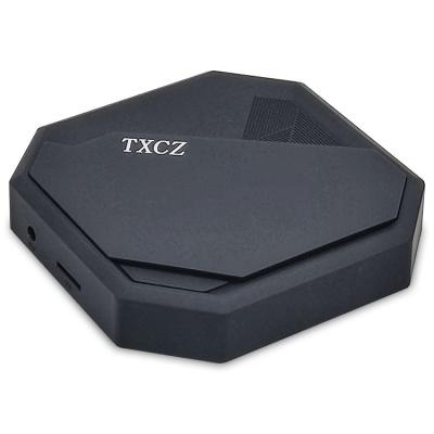 China USB3.0 TV Box Android10.0 A001 Black Envelope RK3318 Support 4k WiFi 2.4g/5g BT4.0 Hard Digital Set Top Box for sale