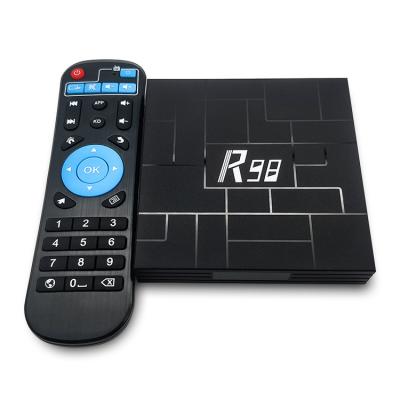 China USB3.0 2022 newest R98 digital set top box 4G+32gb ROM hd 4k smart android box support OEM/ODM BT4.0 full for sale