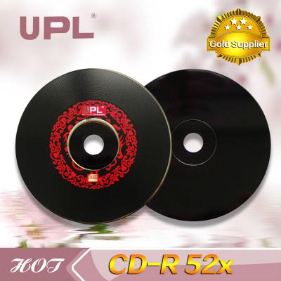 China Single layer black empty cd r for sale