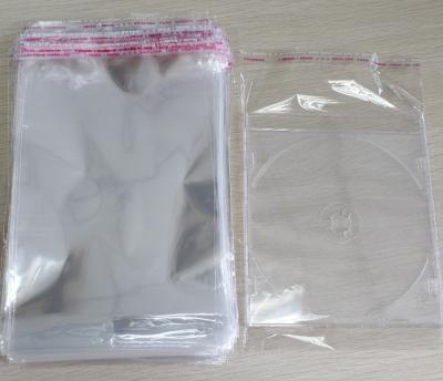 China Recyclable Clear OPP Bag With Adhesive Strip With Header Plastic Bags Factory for sale