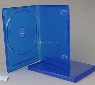 China Cheap slim CD tray / CD box Bluray dvd case 7mm clear for dual disc for sale