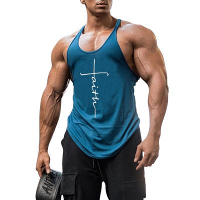 China QUICK DRY Custom Mens Singlets Drummer Singlets Logo Gym Shirt Gym Wear Vest Mens Running Tank Tops Smooth for sale