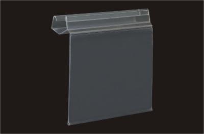 China PVC Channel Strip Shelf Tag Holders 110mm Height For Retailing Store for sale