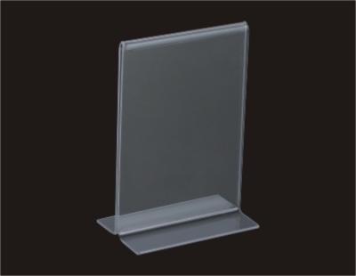 China Folded Retail Sign Holders For Advertisement Use On Tabel / Shelf for sale