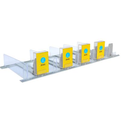 China Customized Snacks Shelf Pusher For Supermarket / Retail Store for sale