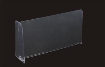 China Bottle Strong Retail Sign Holders Sticker Divider With Rail for sale