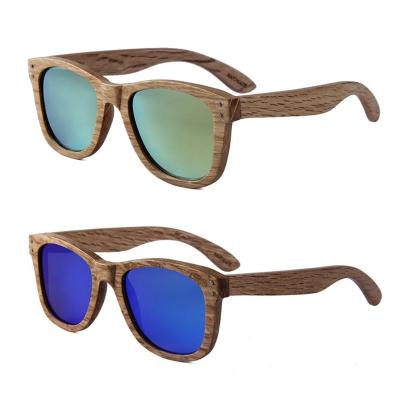 China TAC UV400 Wooden Polarized Frame Color Polarzied Lens UV400 Protection Vintage Handmade Bamboo Sun Glasses Retro Sunglasses For Women Men 2021 for sale