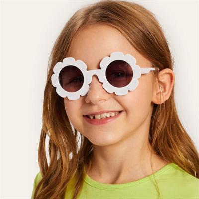 China New Lovely Sun Flower Kids Sunglasses Wholesale New Lovely AC Lens UVA/B Protection Sun Flower Kids UV400 Fashion Sunglasses For Kids for sale