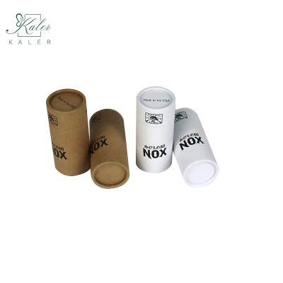 China Custom Rigid Biodegradable Private Label Gift Biodegradable Packaging Cylinder Box Cardboard Paper Packaging Tube for sale