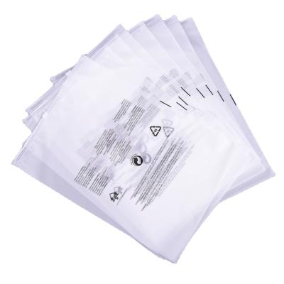 China Clear Moisture Proof Clothes Packaging PE Bag Custom Printed Logo T-shirt Zipper Plastic Bag For Clothing for sale