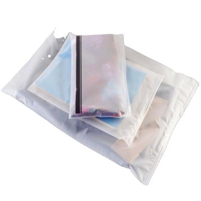 China Security Packaging Zipper Bags For Clothes PVC Bags Customize Different Sizes Packaging Bags For Clothes With Logos for sale