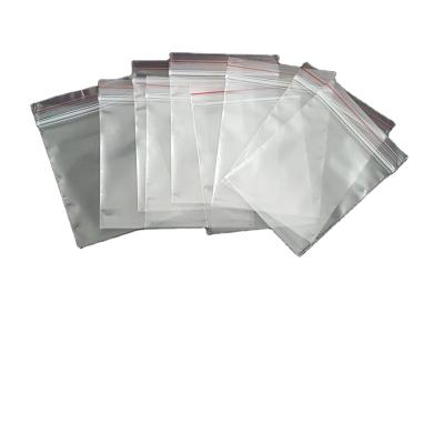 China Security High Quality Waterproof Slider Plastic Transparent Transparent Lock Bags 2mil Clear Poly Bag Small Resealable Plastic Bags for sale