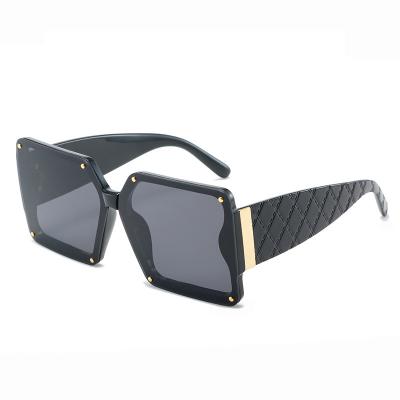 China Fashion Eyewear UV400 Wide Frame Leopard Vintage Mirror Glasses Sunglasses YD187 Sun Ladies Fashion Man Reflective Square Sunglasses for sale