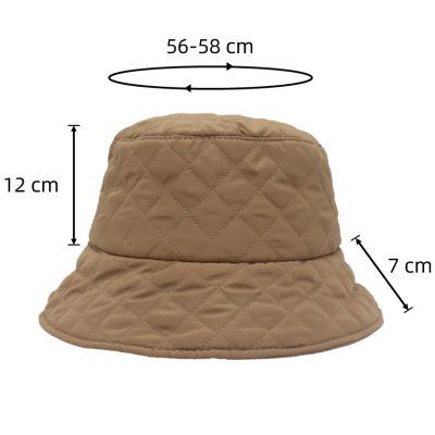 China Outdoor Wear Classic Wholesale Custom Design Warm Quilted Oversized Bucket Hat Waterproof for sale