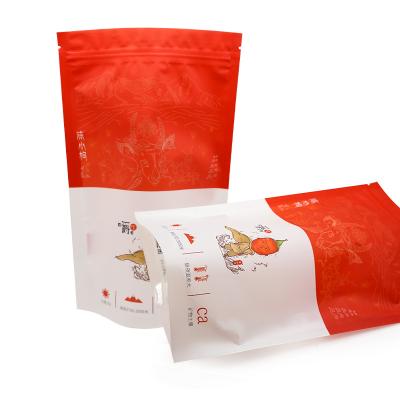 China Recyclable Custom Design Printed Plastic Smell Proof Food Grade Mylar Zip Lock Seal Holder Up Food Pouch Packaging Clear Plastic Bag for sale