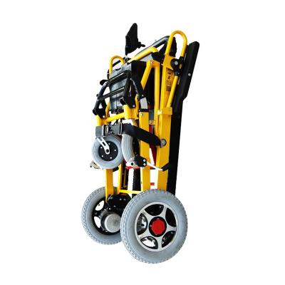 China Foldable And Portable Electric Power Used Electric Wheelchair 105*50*30cm for sale