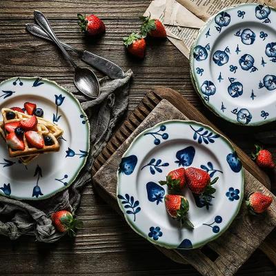 China Sustainable Wholesale Custom Ceramic Porcelain Dinnerware Sets Porcelain Dinner Set for sale