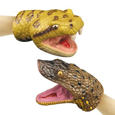 China PVC Animales de juguete, other toy animal toys, snakes hand puppet toys for sale