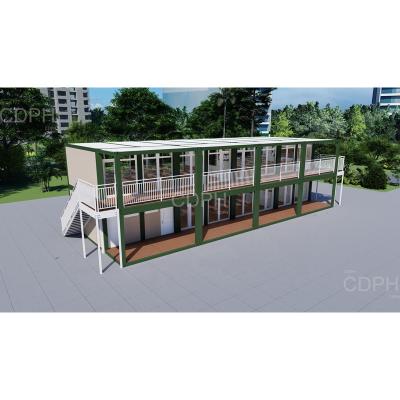 China Modern large capacity prefab module house with luxurious appearance and easy assembly&container house, used as educational house for sale