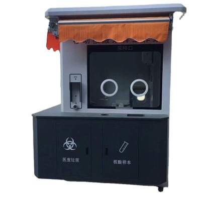 China Modern Folding Home Nucleic Acid Testing Chamber Container Kiosks House Container For Medical Use for sale