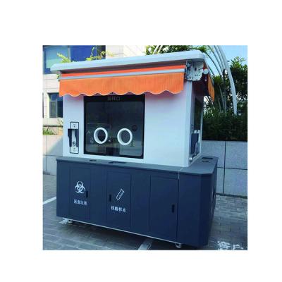 China Modern Modular Nucleic Acid Detection Chamber Container Folding Caravan Container Chamber for sale