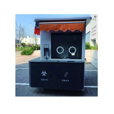 China Modern Container Kiosk Container Houses Foldable Nucleic Acid Testing Chamber For Medical Use for sale