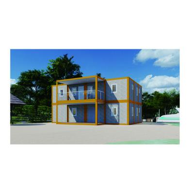 China Modern Prefab Houses Container Coofe and Restaurant Modern Design Container Homestay Insulated House for sale