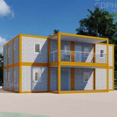 China Modern steel structure prefab house with leisure facilities for comfortable living, which can be used for vacation for sale