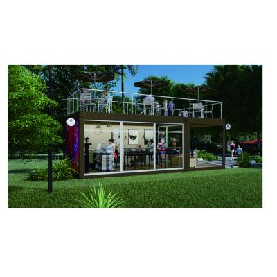 China Modern High Qualitycoffee Shop House Buy Shipping Collapsible Container House for sale