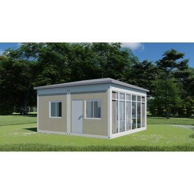 China Modern Luxury Two Bedroom Pre Fab Foldable Container House for sale