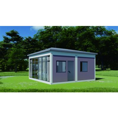 China Modern Prefab Luxury House Container House Two Bedroom Containers For Vacation for sale